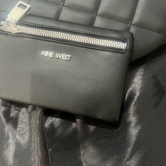 NINE WEST black wristlet and wallet​ - Picture 2 of 8